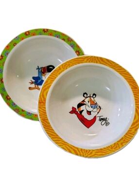 Vintage Kellogg's Bowls Set Of 2